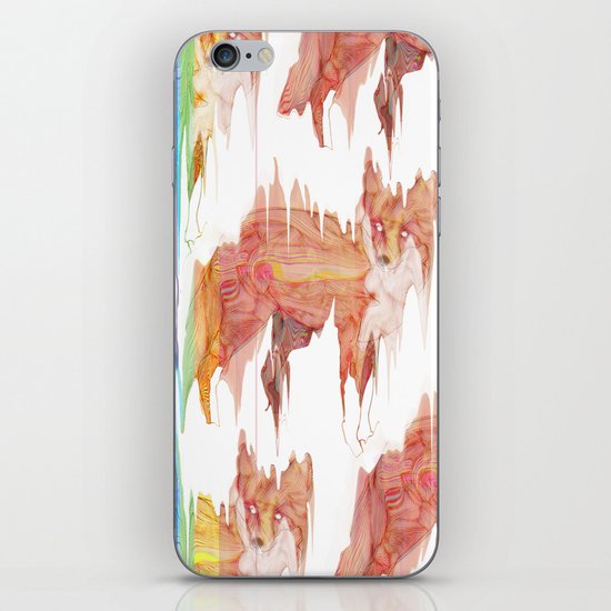 Remix Red Fox iPhone & iPod Skin