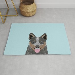 Kellan - Cattle Dog gifts for dog lovers and australian cattle dog gifts for dog person Rug