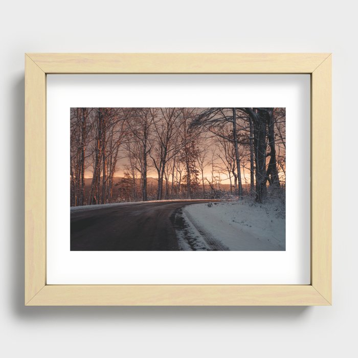 She'll Be Comin' Round The Mountain Recessed Framed Print
