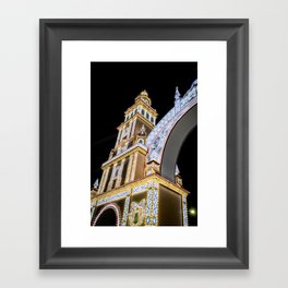 Seville Fair, Spain Framed Art Print