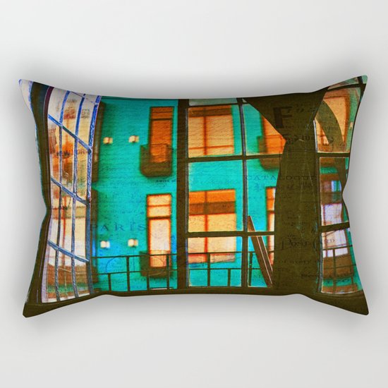 Outside My Window Rectangular Pillow