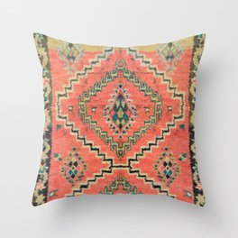 Moroccan Berber Rug  Throw Pillow
