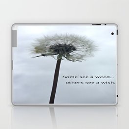 Some See A Wish Dandelion Laptop & iPad Skin