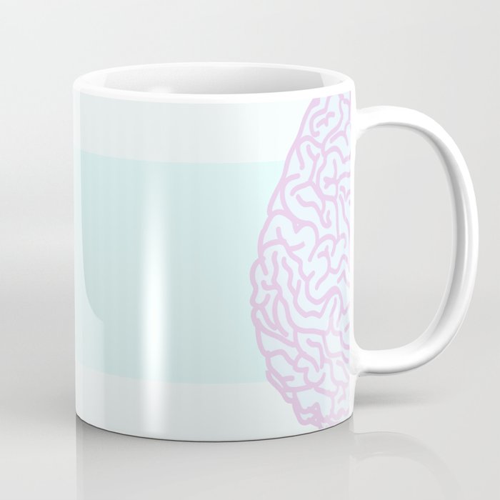 Pastel Brain Coffee Mug