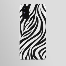 zebra pattern / full animal Android Case