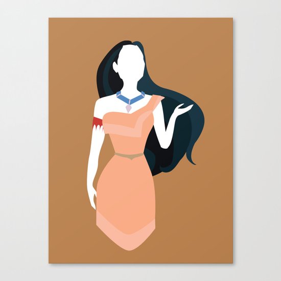 Pocahontas Disney Princess Canvas Print