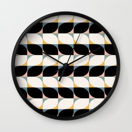 Abstract Patterned Shapes XXII Wall Clock