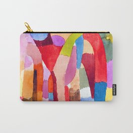 Paul Klee Movement of Vaulted Chambers Carry-All Pouch | Watercolor, Painting, Paulklee, Abstractart 