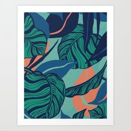 Juicy Tropical Art Print