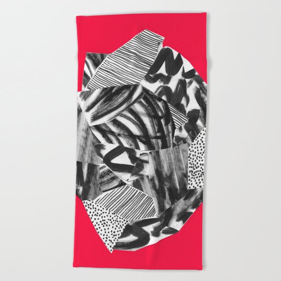 Self control Beach Towel