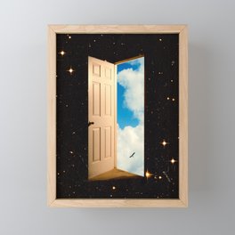 The Portal: From The Stars To The Clouds Framed Mini Art Print