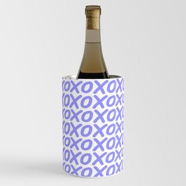 Very Peri Hugs and kisses Valentine gift Wine Chiller