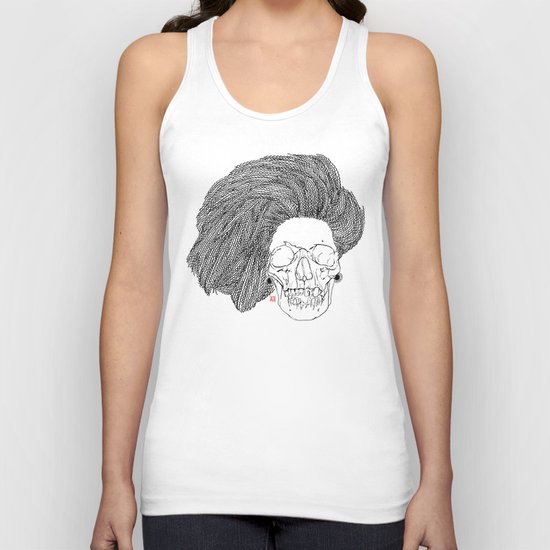She is CHANEL Unisex Tank Top