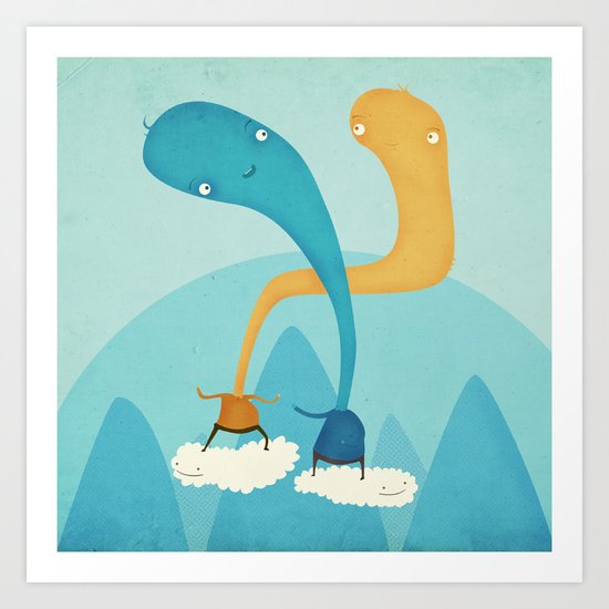 we were made for this Art Print
