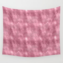 Luxury Pink Sparkle Pattern Wall Tapestry