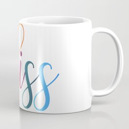 bliss quote typography Coffee Mug