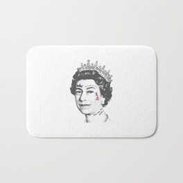 Tattoo Queen | Queen Elizabeth II Bath Mat
