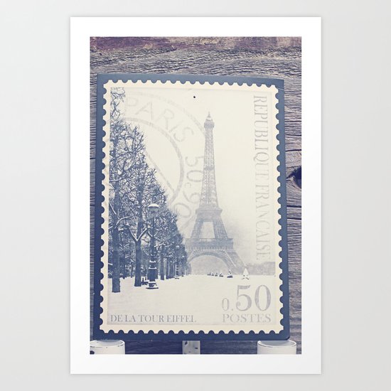 De La Tour Eiffel Art Print
