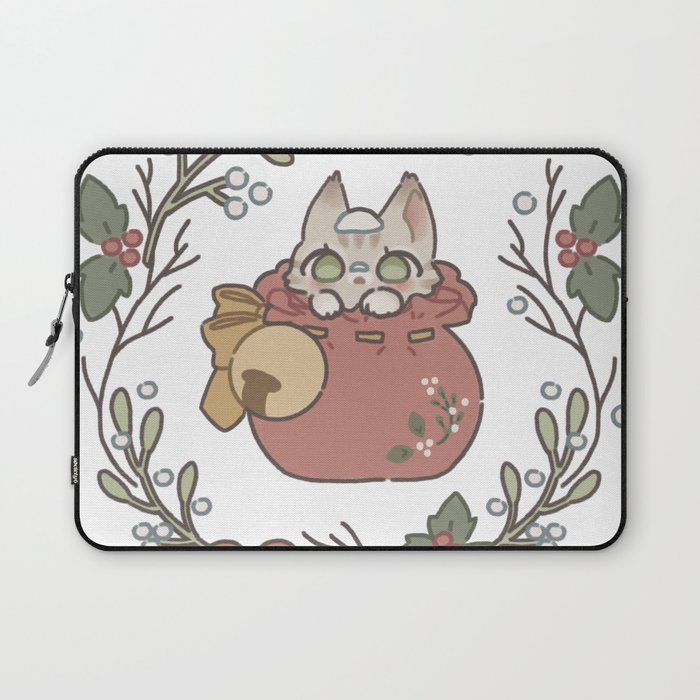 The Jolly Kitten's Out Of The Bag Laptop Sleeve