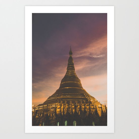 Yangon II Art Print