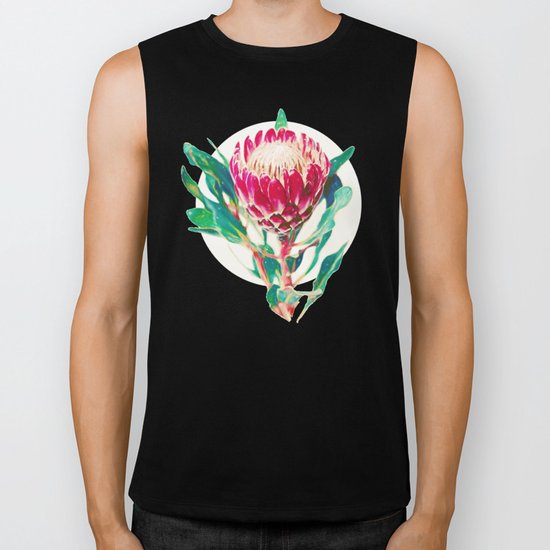 Vintage Protea Biker Tank