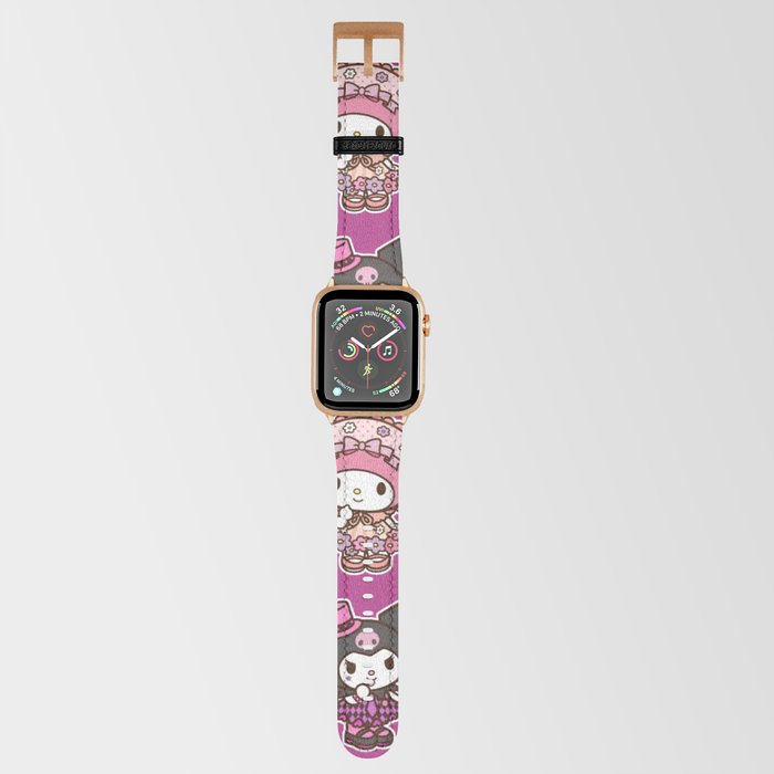 My Melody and Kuromi x Sonix Scrunchie Apple Watch Band