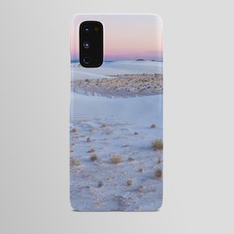 White Sand Evening Android Case