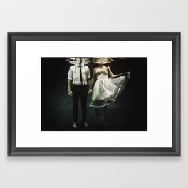 abyss of the disheartened : IV Framed Art Print