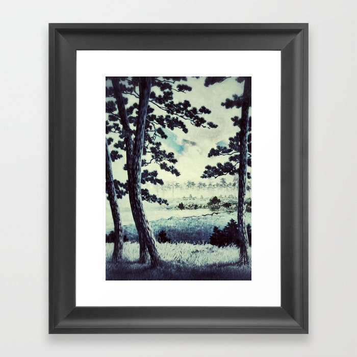 A Long Trip to Kana Framed Art Print