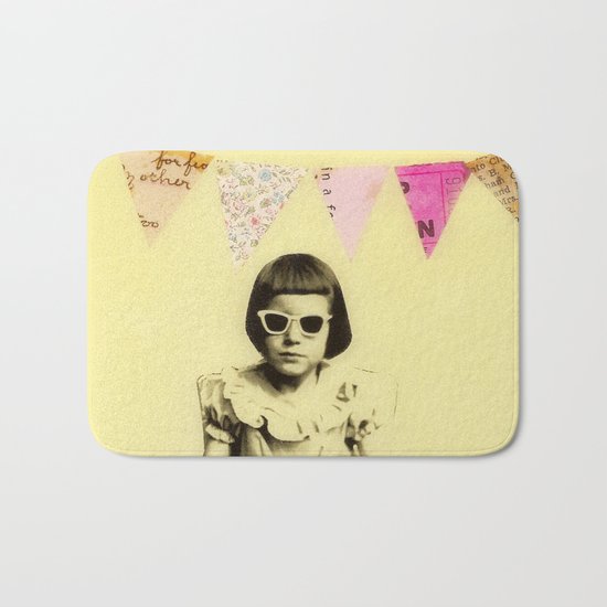 "Partially Amused" Bath Mat