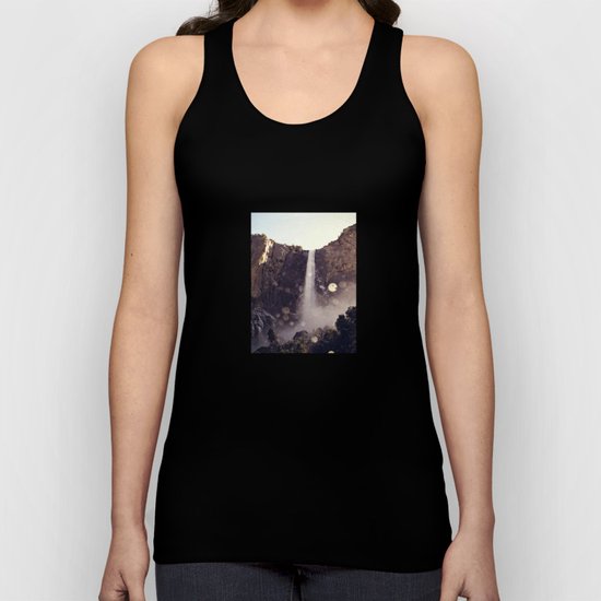 Mountain Waterfall Unisex Tank Top