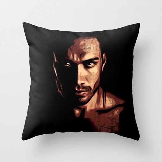 The Look Throw Pillow