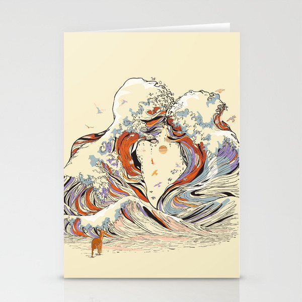 The Wave of Love Stationery Cards