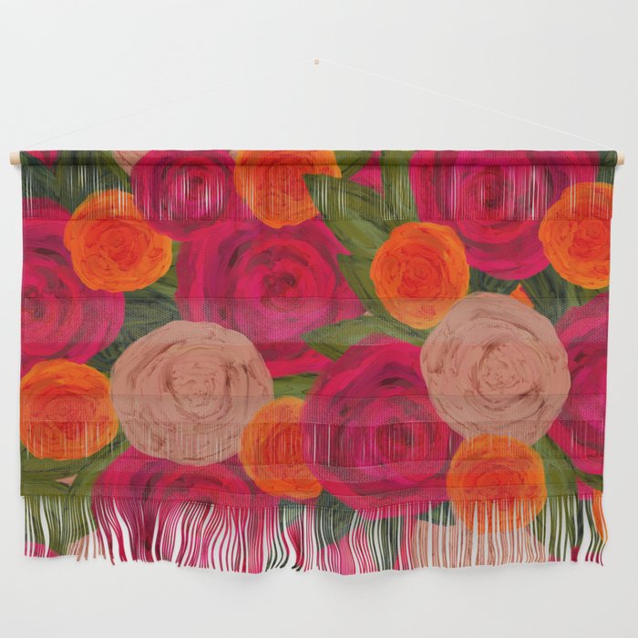 Bed of Roses I Wall Hanging