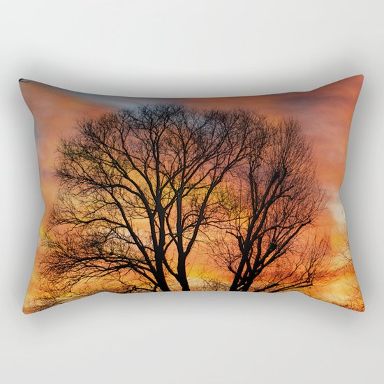 TRACERY Rectangular Pillow