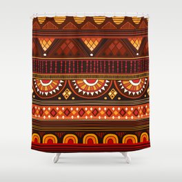 Tribal seamless pattern Shower Curtain