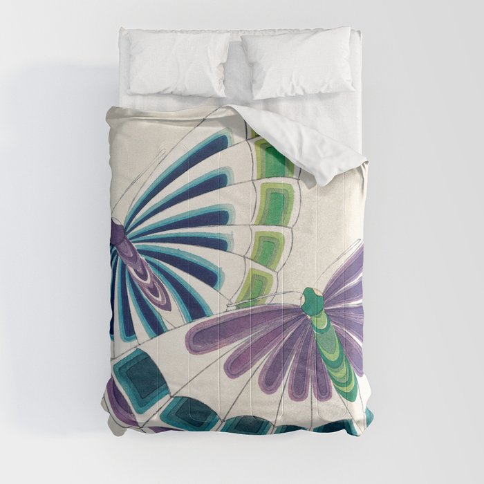 Japanese Butterfly, Cho senshu Comforter