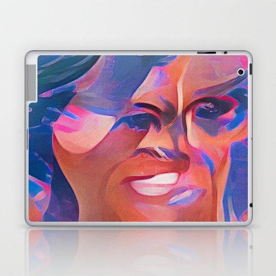 Michelle Obama Fan Art Laptop & iPad Skin