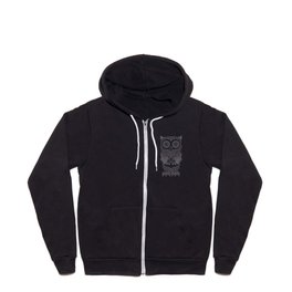 Nature's Owl Full Zip Hoodie