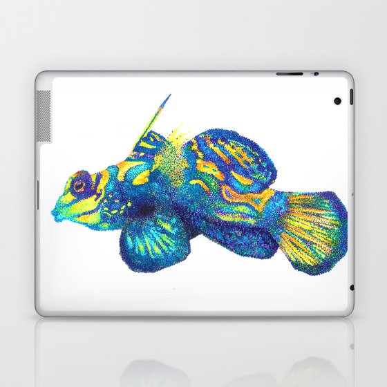 Psychedelic Mandarin Laptop & iPad Skin