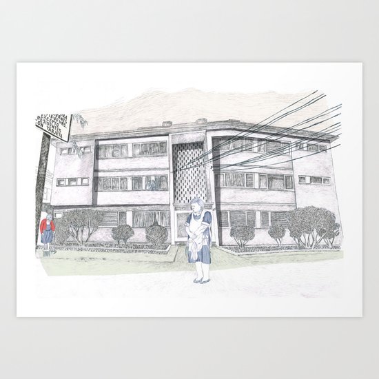 Cada casa necesita una Maria Art Print