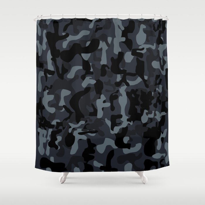 Camo Camouflage Print Design Shower Curtain