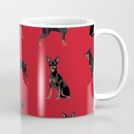 Miniature Doberman Pinscher dog breed pure breed unique pet gifts Mug
