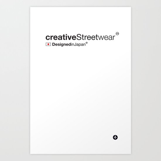 WhiteStripes Art Print
