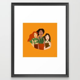 We Grow Together Framed Art Print