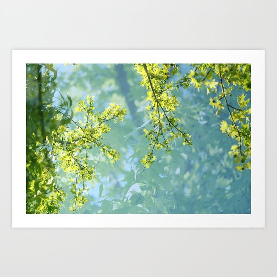 Leaves Art Print