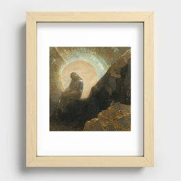 Melancholy 1876 Odilon Redon Recessed Framed Print