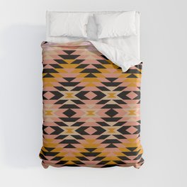New Mexico in Blush Duvet Cover