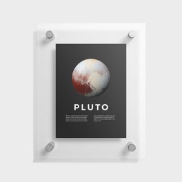 Pluto - Astronomy Space Print Floating Acrylic Print