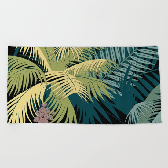 TROPICAL PARADISE 3 Beach Towel